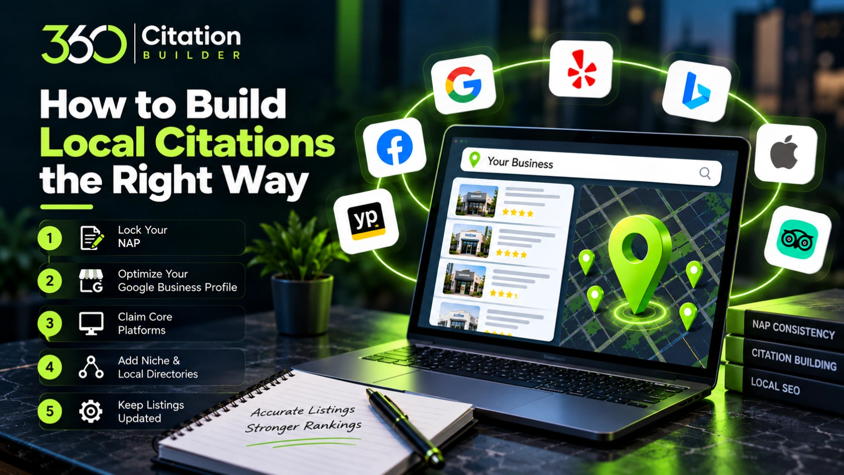 Local Citations: The Complete Guide to Citation Building for Local SEO Steps for building accurate local business citations across trusted online directories